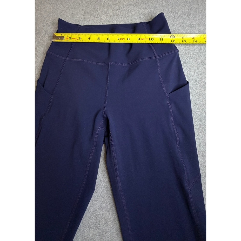 Fabletics PureLuxe High Waisted Pocket Leggings Navy Blue Small - Picture 3 of 6